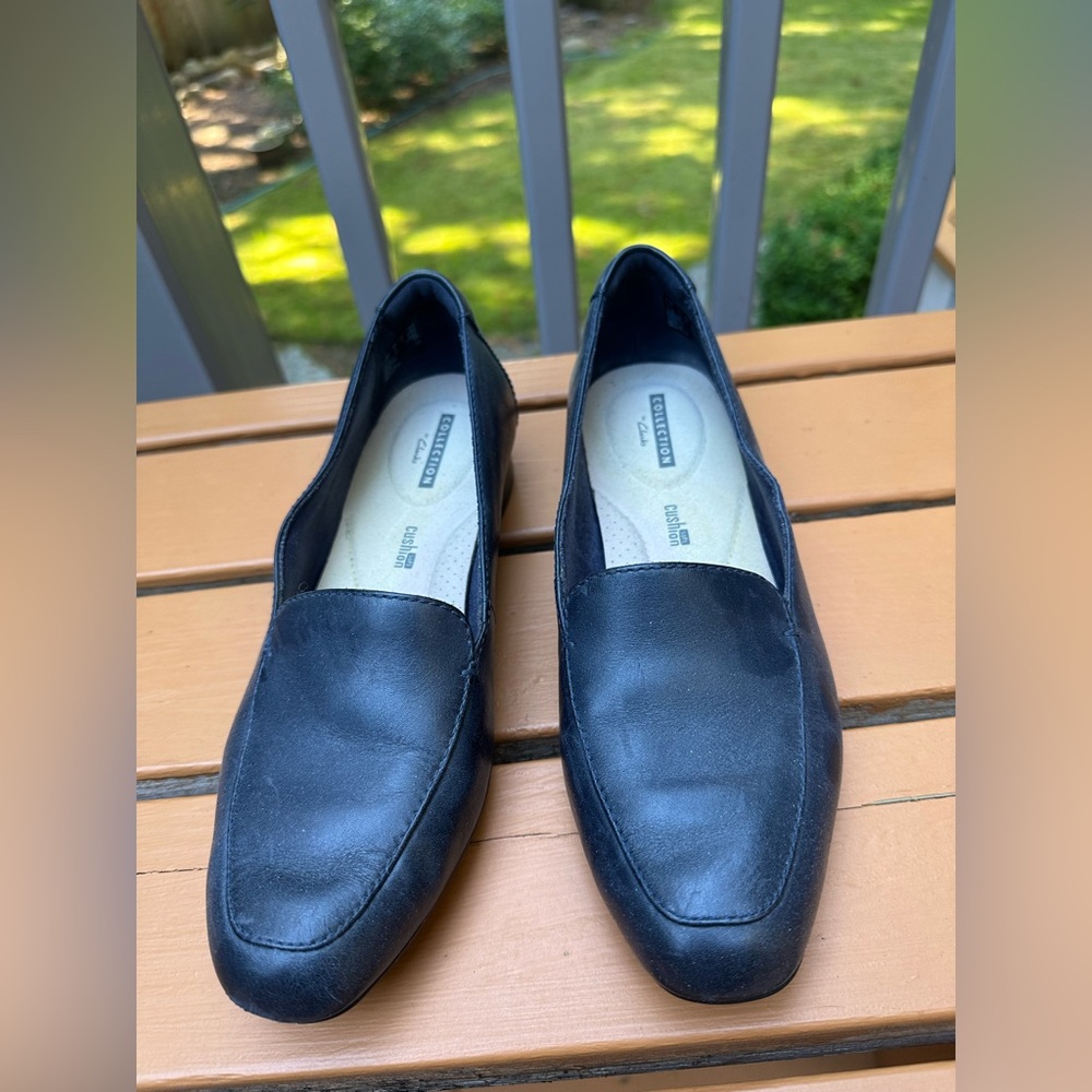 Clarks leather shoes